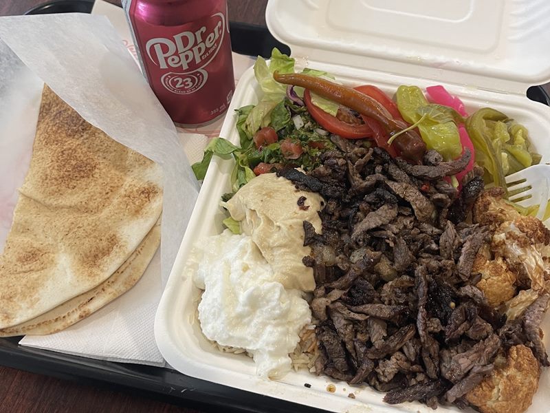Shawarma Queen food